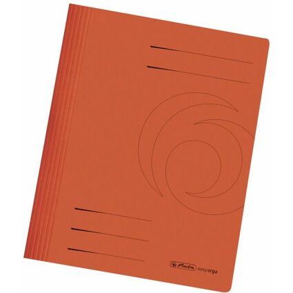 herlitz Schnellhefter easy orga, Manilakarton, orange