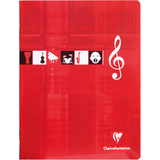 Clairefontaine cahier piqre musique & Chant, 170 x 220 mm