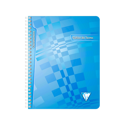 Clairefontaine Cahier de textes Mimesys, 170 x 220 mm, sys