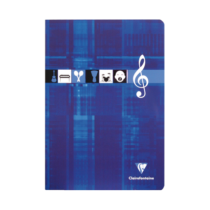 Clairefontaine Cahier piqre Musique & Chant, A4, 48 pages