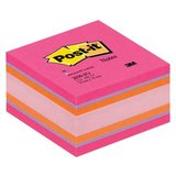 Post-it Haftnotiz-Wrfel Mini, 51 x 51 mm, pinktne/orange