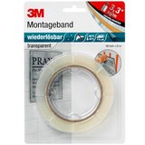 3M scotch Montageband "wiederlsbar", 19 mmx5 m, transparent