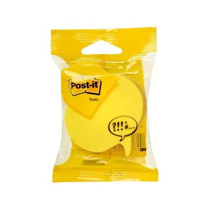 Post-it Haftnotiz-Wrfel, 70 x 70 mm, Sprechblasen-Form