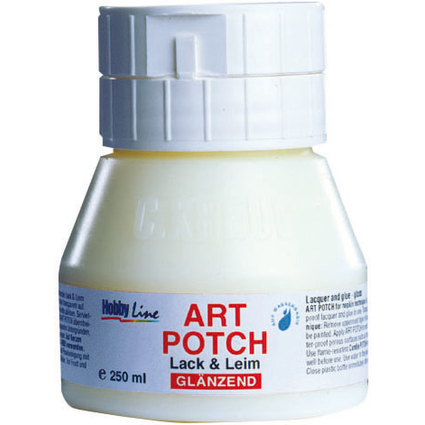 KREUL Servietten-Lack & Leim ART POTCH, glnzend, 250 ml