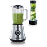 SEVERIN multimixer + smoothie Mix & go SM 3737, Edelstahl