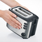 SEVERIN 2-Scheiben-Toaster AT 2514, Edelstahl / schwarz