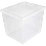 keeeper aufbewahrungsbox "bea", 30 liter hoch, transparent