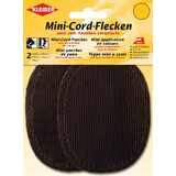 KLEIBER Mini-Cord-Flecken, 110 x 85 mm, braun