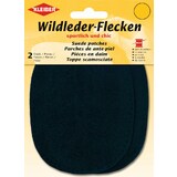 KLEIBER Wildleder-Aufnhflecken, 100 x 125 mm, dunkelblau