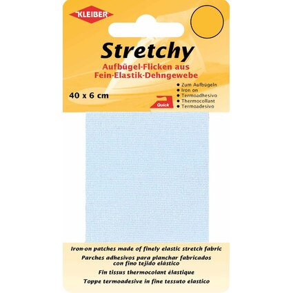 KLEIBER Stretchy-Bgel-Flicken, 400 x 60 mm, hellblau