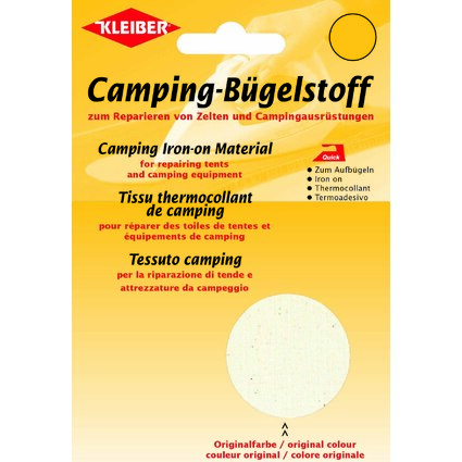 KLEIBER Quick-Camping-Bgelstoff, 340 x 120 mm, rohwei