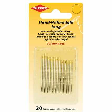 KLEIBER Hand-Nhnadel-Set, 20-teilig, lang