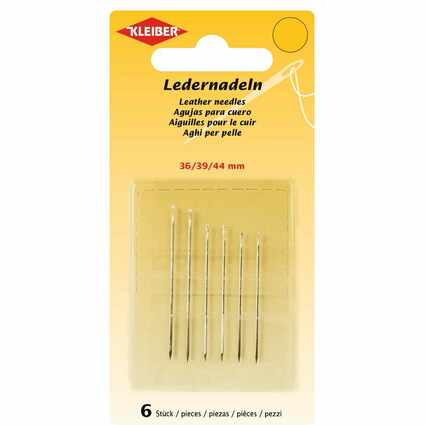 KLEIBER Ledernadel-Set, 6-teilig