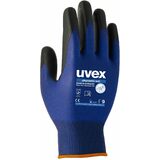 uvex arbeitshandschuh phynomic wet, Gr. 06, blau/anthrazit