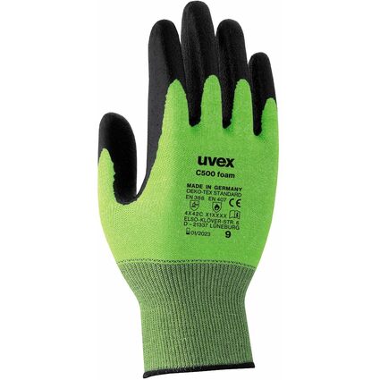 uvex Schnittschutz-Handschuh C500 foam, Gr. 07