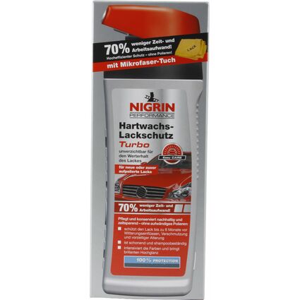NIGRIN Performance Hartwachs-Lackschutz Turbo, 500 ml